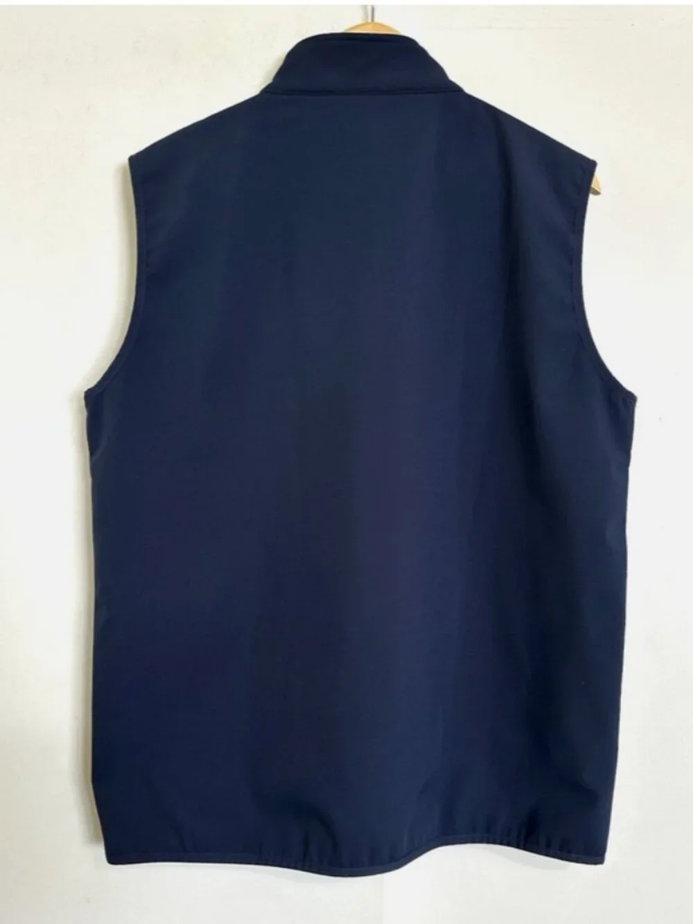CLIQUE Mens Golf Vest LG Navy Blue Ibis Golf CC Florida Sleeveless Jacket